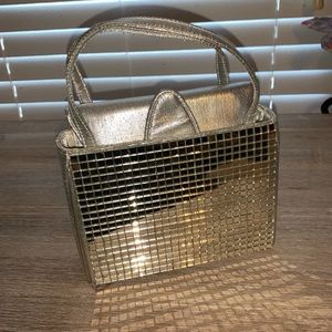 💠 Handcrafted Vintage Mirror Bag